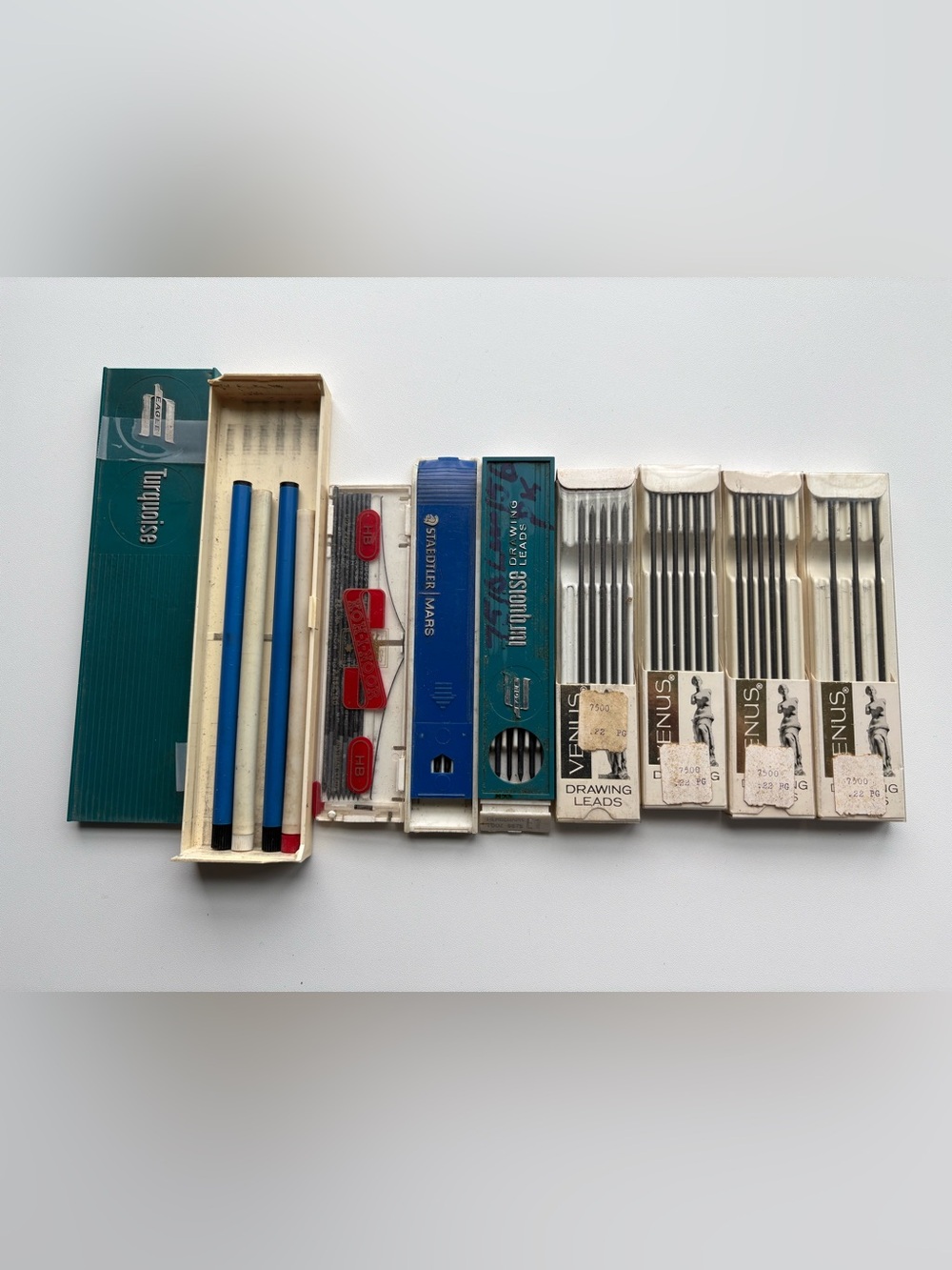 Lot of Vintage Mechanical Pencil Drawing Leads